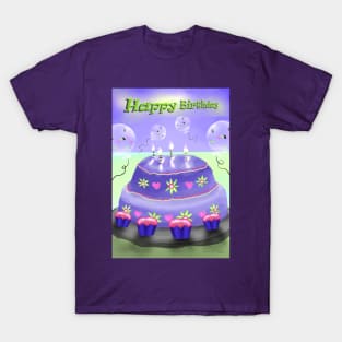 Pretty Birthday design T-Shirt